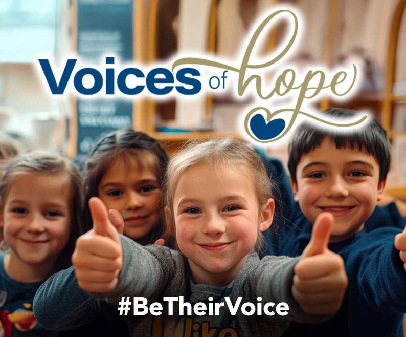 Featured image for post: Voices of Hope – Be Their Voice
